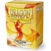 Arcane Tinmen Dragon Shield Obaly Standard size Matte Yellow 100 ks