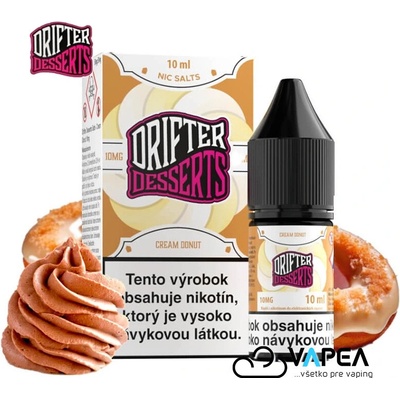 Juice Sauz Drifter Desserts Salts Cream Donut 10 ml 10mg