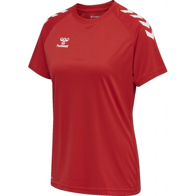 Hummel XK CORE POLY T SHIRT S/S WOMAN červená