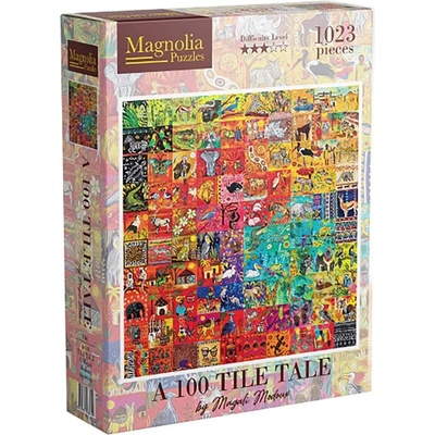 Magnolia Пъзел Magnolia от 1023 части - Пъстроцветен колаж (4101)