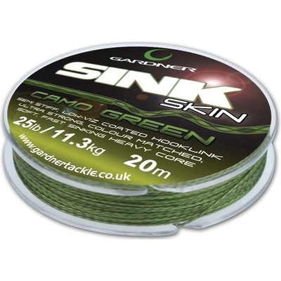 Gardner šnúra Sink Skin Green 20m 15lb