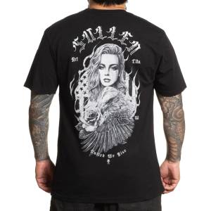 SULLEN Мъжка тениска sullen - premium - united we rise - jet black - scm7175_jtbk