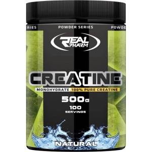 REAL PHARM Creatine Monohydrate Natural, 500 Grams
