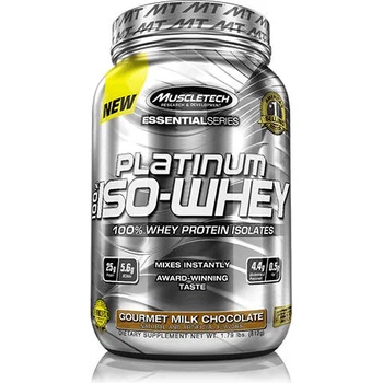 MuscleTech Essential Platinum Iso Whey 812 g