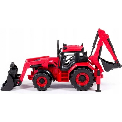 Polesie Traktor Belarus s nakladačem a bagrem