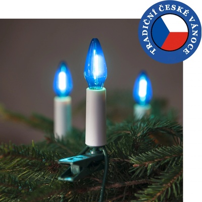 Souprava Felicia LED FILAMENT modrá SV-16 16 žárovek FILAMENT 14V 0,2W