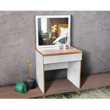 Image 1 of Мебелна фабрика НОВ ДОМ - гр. Ямбол Тоалетка Лас Вегас + ЛЕД осветление (16123)