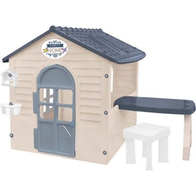 MOCHTOYS zahradní domeček s piknikovým stolem a židličkou 164786