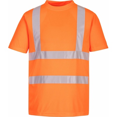 Portwest EC12 Eco Hi-Vis L/S Reflexné tričko 6 ks oranžová 3XL
