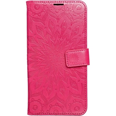 Forcell Кожен Калъф за Samsung A25, Forcell Mezzo Book Case, Червен (5903396254963)