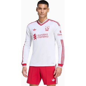 Adidas adidas Originals Liverpool FC 26/27 Away Authentic - KB8308 - Мъжка тениска с дълъг ръкав