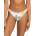 Roxy Pt Beach Classics Cheeky bikini bottom - White (Bright White Subtly Salty Flat)