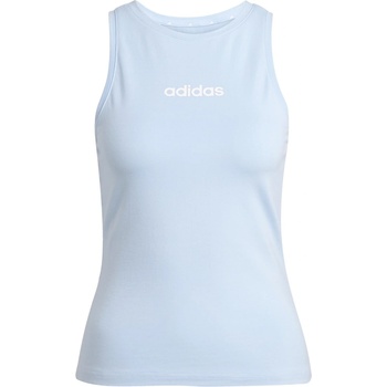 Image 1 of adidas Дамски потник Adidas Essentials Linear Slim Cotton Tank Top Womens - Glow Blue