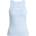 adidas Дамски потник Adidas Essentials Linear Slim Cotton Tank Top Womens - Glow Blue