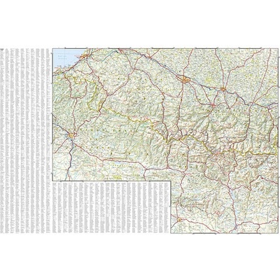 Pyreneje a Andora Adventure Map GPS komp. NGS