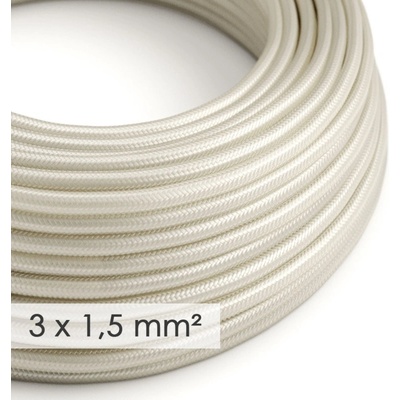 Creative Cables RM00 3x1,5mm² slonovinový 1 m