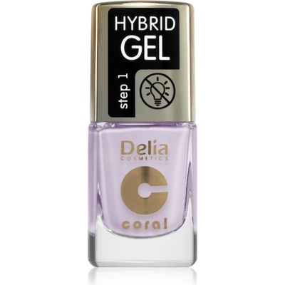 Delia Cosmetics Coral Hybrid Gel гел лак за нокти без използване на UV/LED лампа цвят 115 11ml