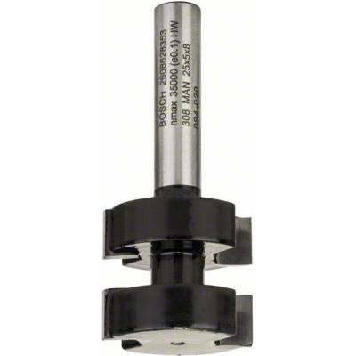 BOSCH Perodrážkové frézy 8 mm, D1 25 mm, L 5 mm, G 58 mm