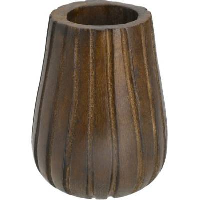 Sconto Drevená váza GENEVIEVE výška 13 cm