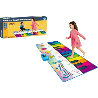mamido Hudební podložka piano barevná – Sleviste.cz