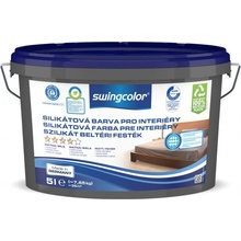 Swingcolor Silikátová barva interiérová, sněhobílá, 5 l 6243 T0005 0