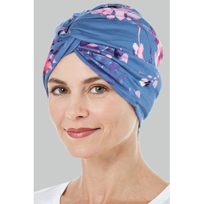 Aradesa dámska šatka Floral modrá