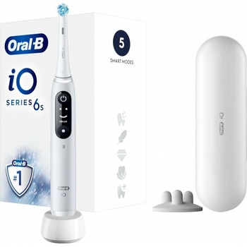 Oral-B Oral-B iO6 Series Електрическа четка за зъби, Бяла (10PO010380)