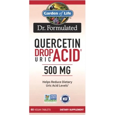 Garden of Life Dr. Formulated Quercetin Drop Uric Acid [60 Таблетки]