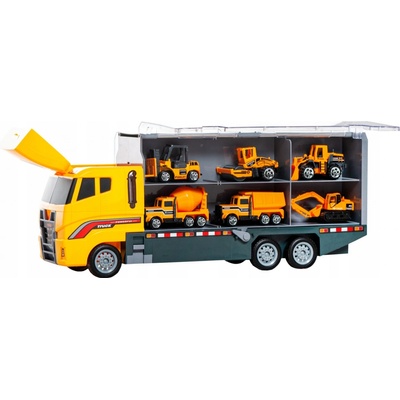 Kruzzel Nákladné auto 00010764 so strojmi 15x9,5x36 cm