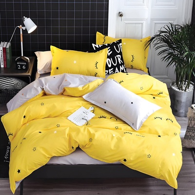 EmonaMall Двулицево спално бельо EmonaMall, 6 части - Модел S12768 (S12768-66666d)