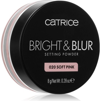 Catrice Bright & Blur озаряваща насипна пудра цвят 020 Soft Pink 8 гр