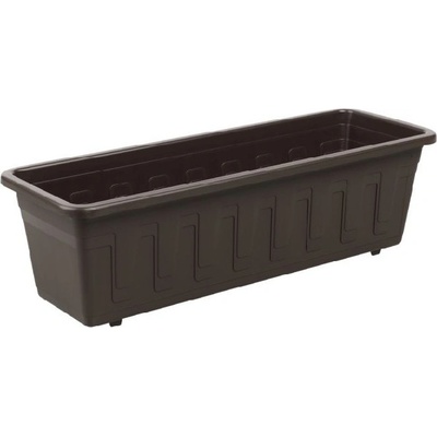 Nohel garden Truhlík samozavlažovací GARDENFLOR plastový hnědý 40 cm