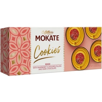 MOKATE Бисквити с Малина и черен шоколад