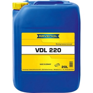 RAVENOL Масло ravenol kompressorenoel vdl 220w 20 литра