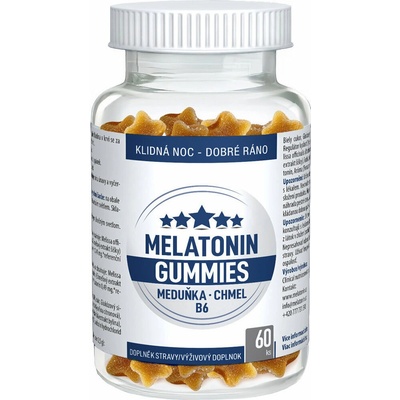 Melatonin Gummies 60 pektinových bonbónů