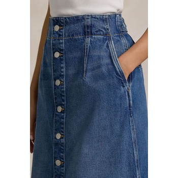 Ralph Lauren Памучна дънкова пола Polo Ralph Lauren (211959036)