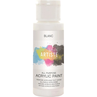 barva akrylová 59ml bílá Blanc Artiste – Sleviste.cz