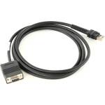 Zebra Свързващ кабел Zebra CBA-R07-S07PAR, RS-232 (CBA-R07-S07PAR)
