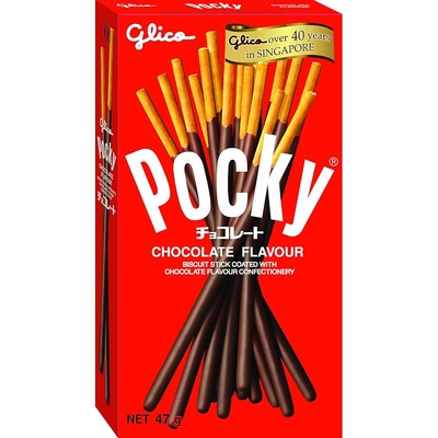 Glico Pocky Пшенично Поки с кремообразен шоколад GLICO 47гр