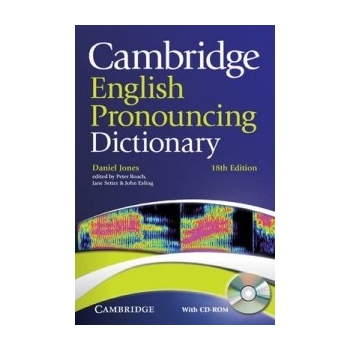Cambridge English Pronouncing Dictionary, 18th edition Paperback with CD-ROM for Windows