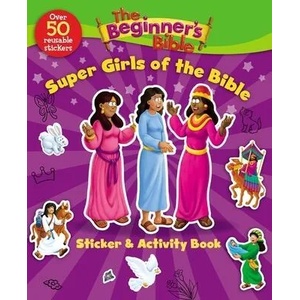 Beginner's Bible Super Girls of the Bible Sticker and Activity Book | Zondervan Publishing (ISBN: 9780310751182)