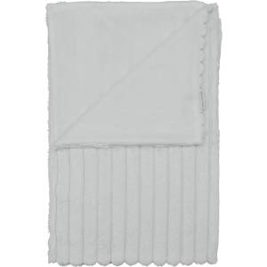 Catherine Lansfield Бяло одеяло от микроплюш 130x170 cm Cosy Ribbed - Catherine Lansfield (DS/57795/W/130170/GY)