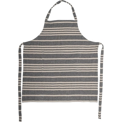 Bloomingville Bavlněná zástěra MACI 80x70cm modrá