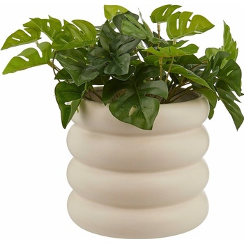 Butlers HOOP Kvetináč 18 cm - béžový