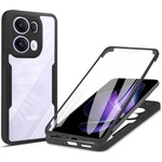 Techsuit Калъф за Oppo Reno13 Pro - ColorVerse 360 Series + Screen Protector - Черен