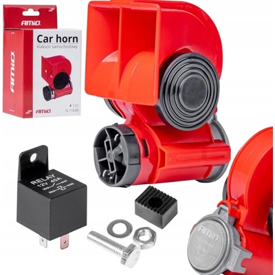 WELLHOX Klaksón 12V s relé AMIO-03619