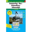 Mapy a průvodci Semmering-Rax-Schneeberg-Schneealpe WK022