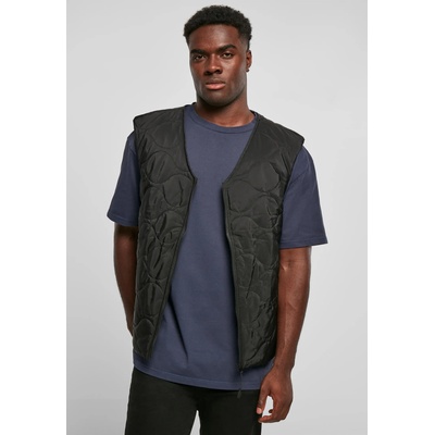 Urban Classics Мъжки елек в черен цвят Urban Classics Zipped GiletUB-TB5902-00007 - Черен, размер L