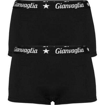 Giana dámske bavlnené boxerky 8029 2bal čierna
