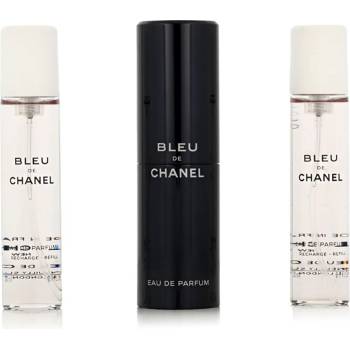CHANEL Bleu de Chanel Eau de Parfum за мъже Впръскване със завъртане 3x20 ml